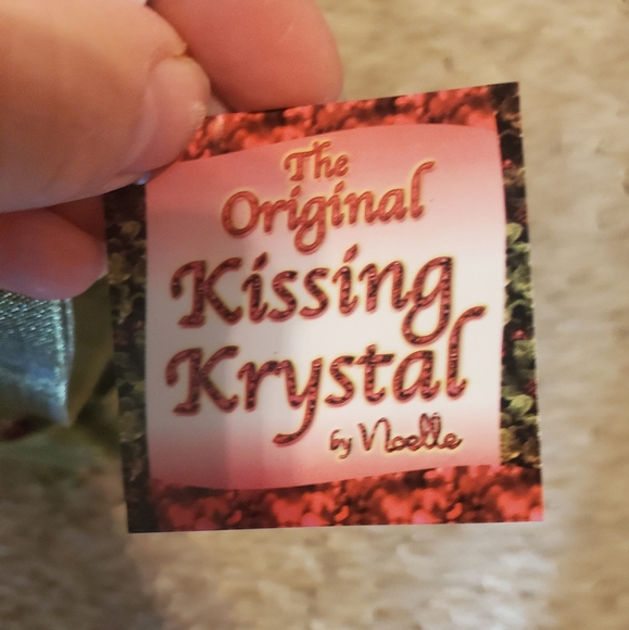 Kissing Ball Holly Mistletoe Hanging Decor - Picture 2 of 5